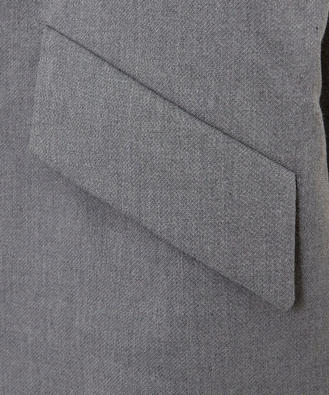 ステンカラー ショート丈 ジャケット