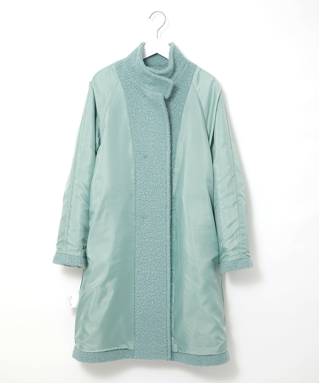 ボア スタンドカラー コート【一部店舗限定】