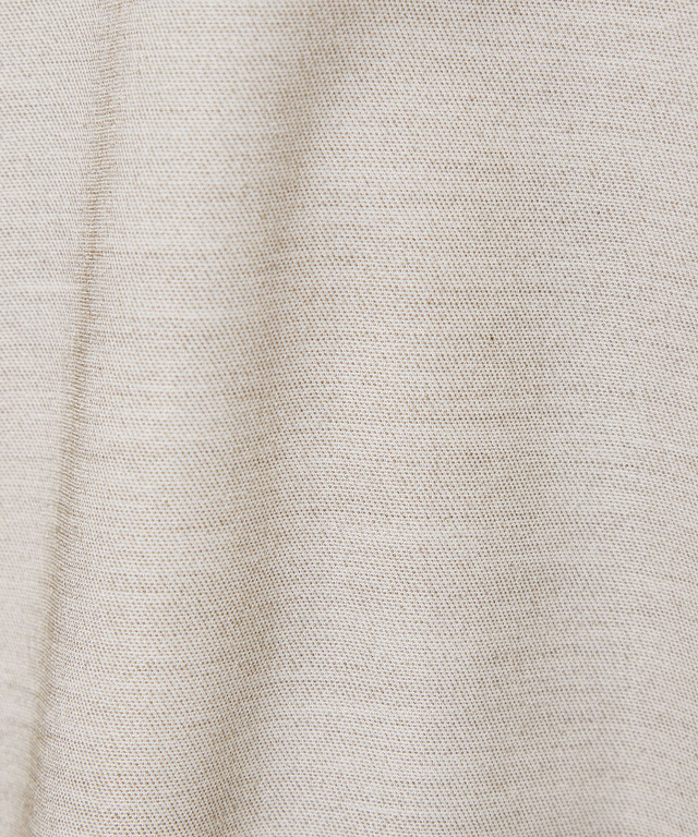 リネンライク ライトブルゾン