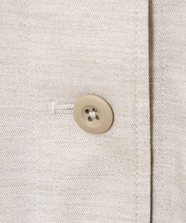 リネンライク ミリタリージャケット【オンラインショップ・一部店舗限定】