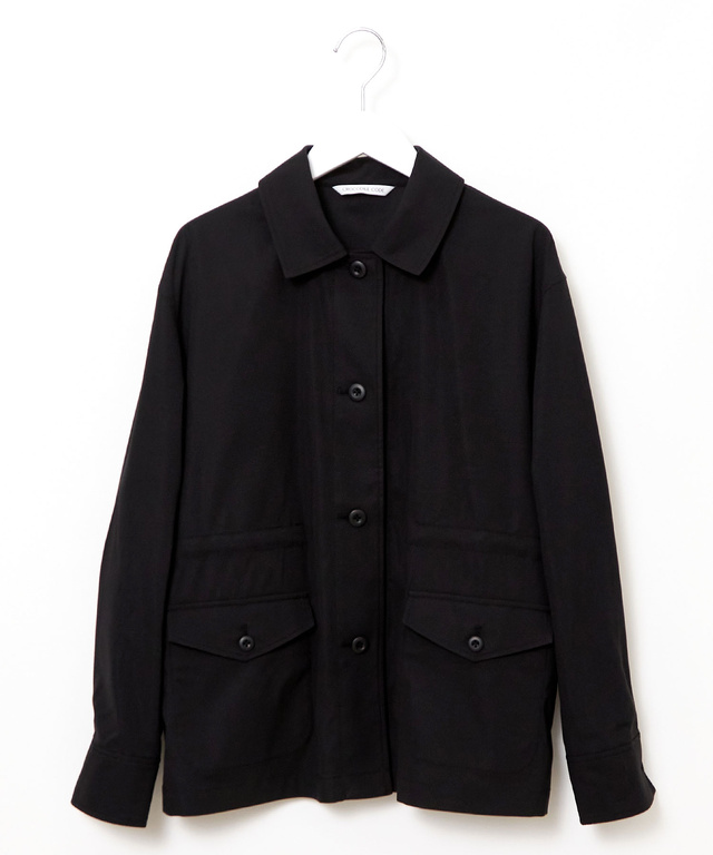 リネンライク ミリタリージャケット【オンラインショップ・一部店舗限定】