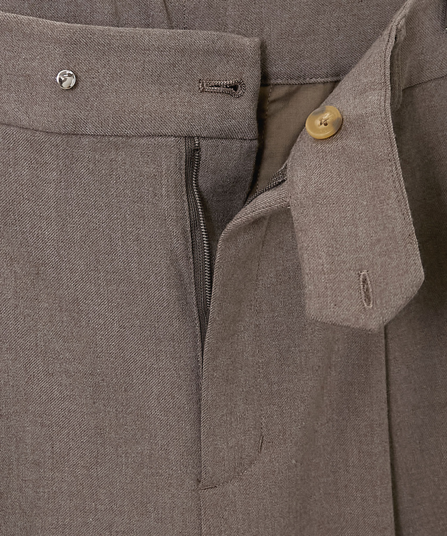 裏起毛 ワイド パンツ