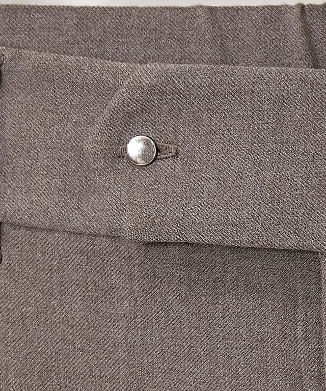 裏起毛 ワイド パンツ