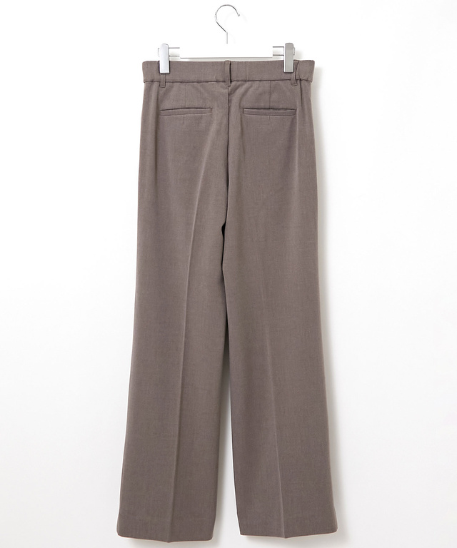 裏起毛 ワイド パンツ