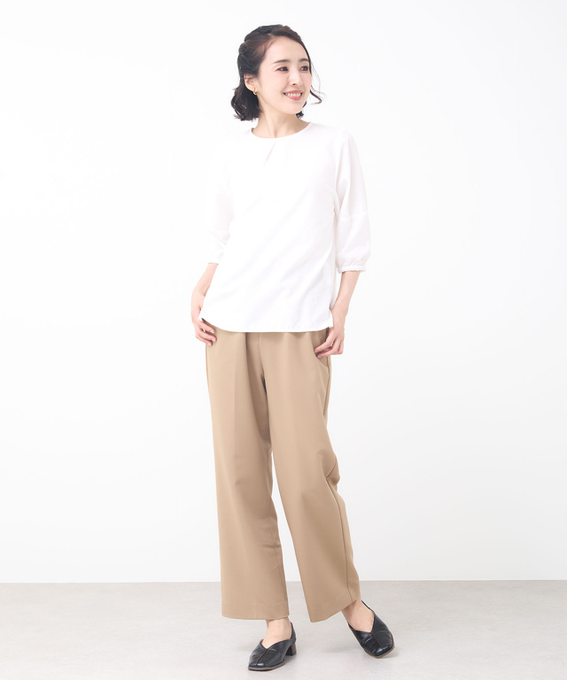 プルオン セミワイド パンツ【一部店舗限定】