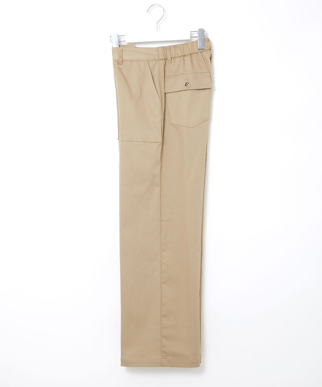 サテン ベイカー パンツ