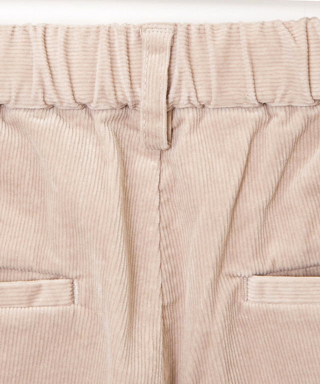 コーデュロイ スリム パンツ