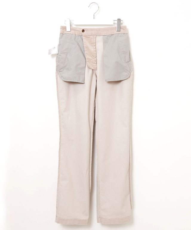 コーデュロイ スリム パンツ