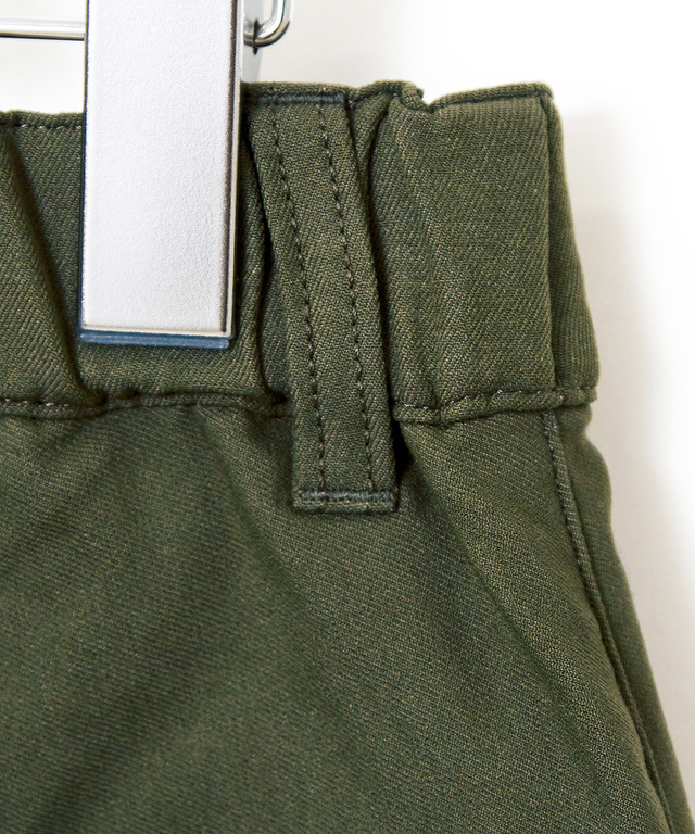 裏起毛 ベイカーステッチ パンツ