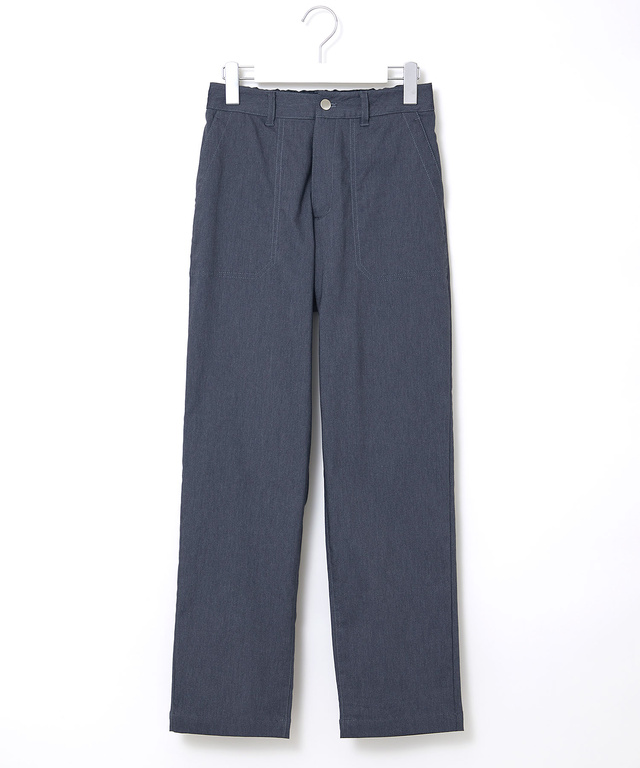 裏起毛 ベイカーステッチ パンツ