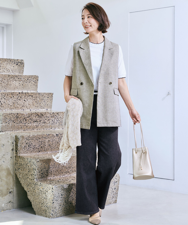 セミワイド デニム パンツ【EDWIN別注】