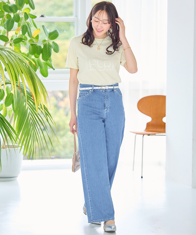 セミワイド デニム パンツ【EDWIN別注】