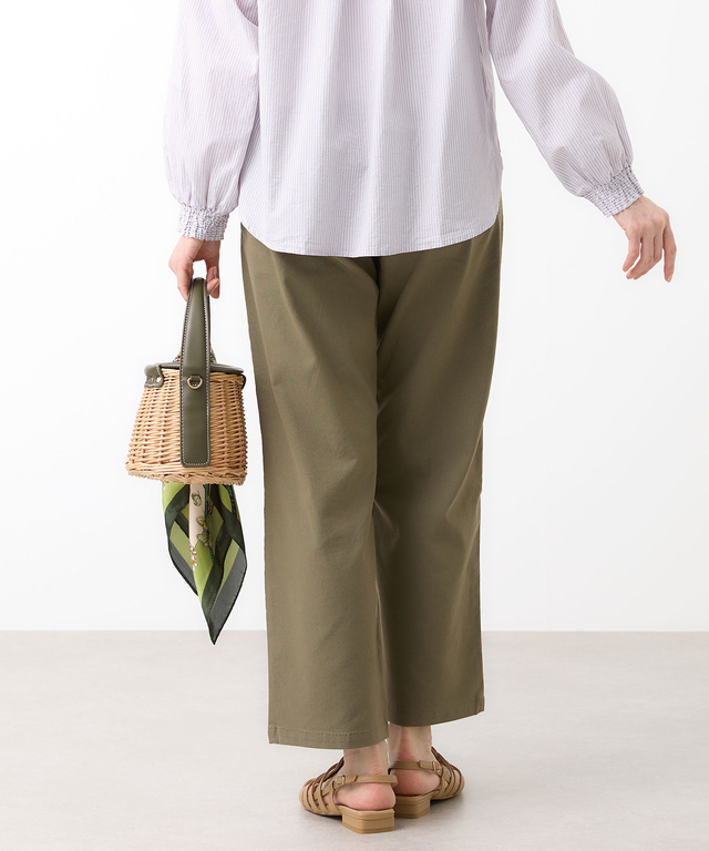 イージーストレートパンツ