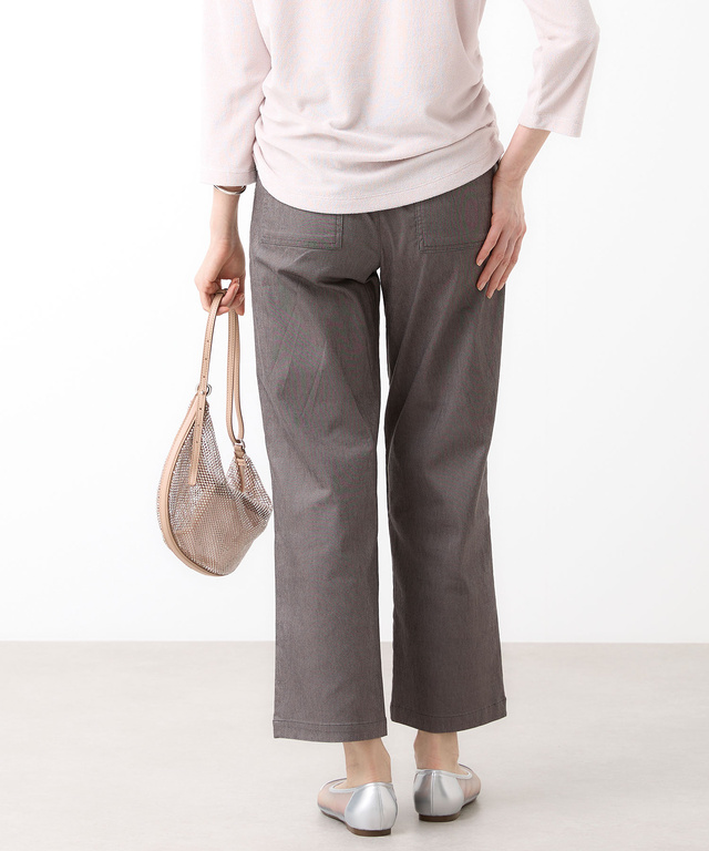 イージーストレートパンツ