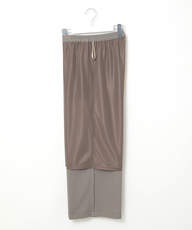 シャーリング プルオン パンツ