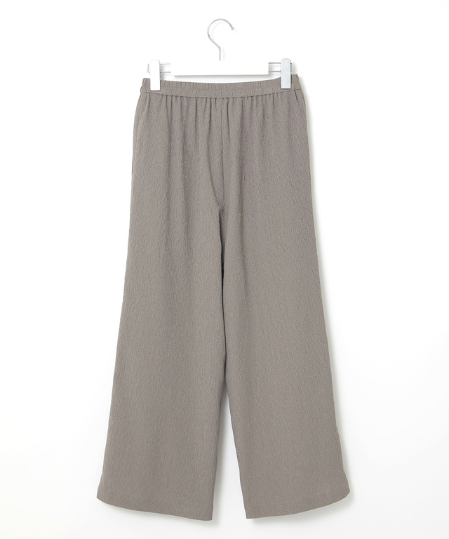 シャーリング プルオン パンツ