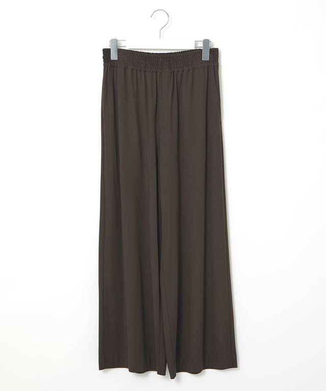 レーヨンブレンド カットソー ワイドパンツ