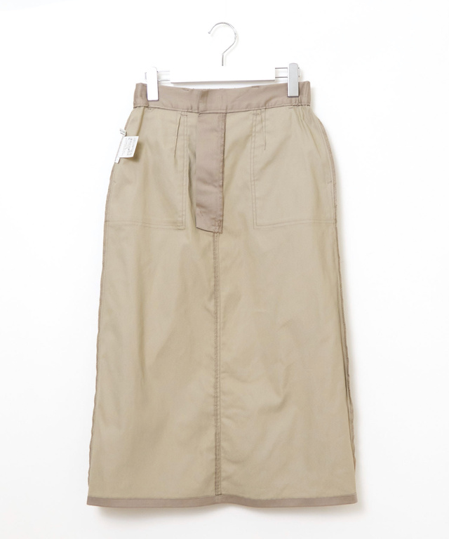 サテン ツイル スカート