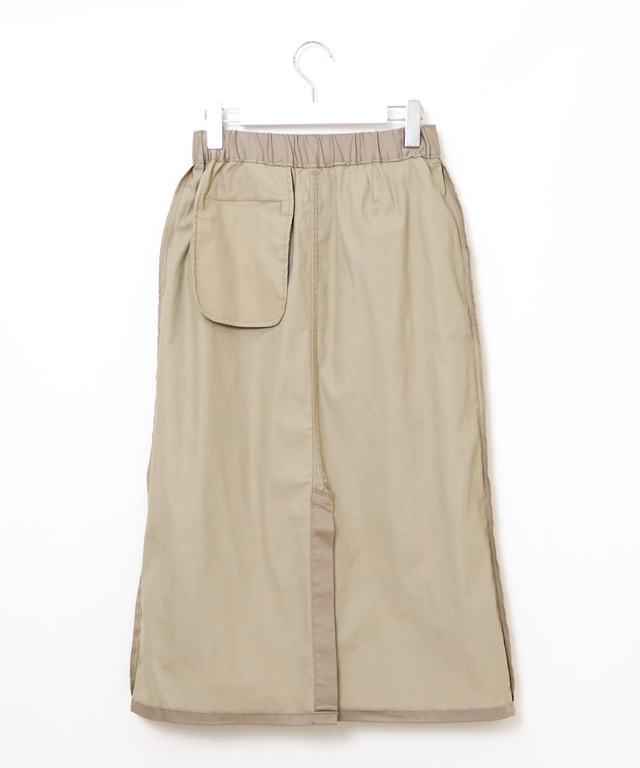 サテン ツイル スカート