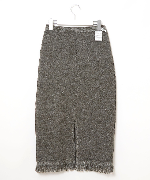 ラメ ニット スカート