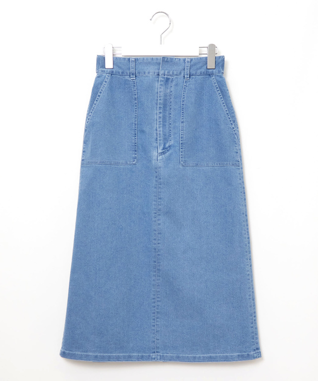 ウエストゴム デニム スカート