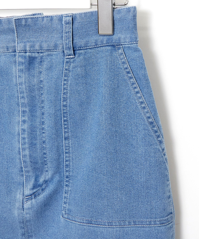 ウエストゴム デニム スカート