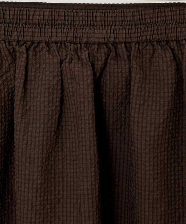 サッカー ギャザー ロングスカート【オンラインショップ・一部店舗限定】