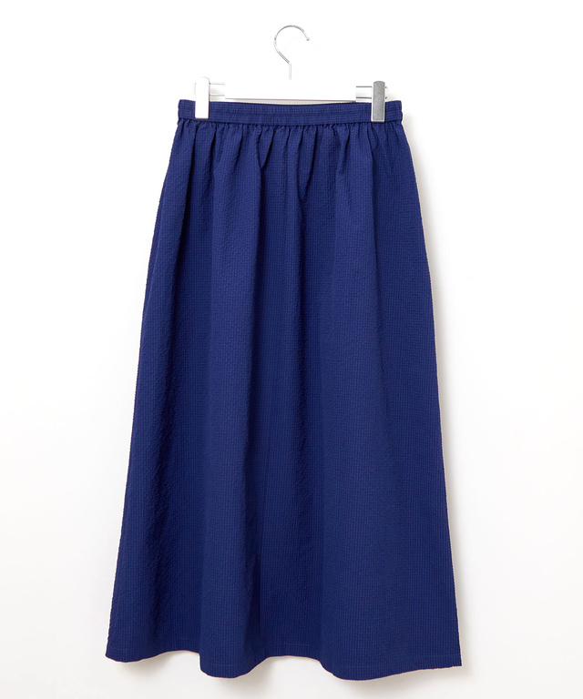 サッカー ギャザー ロングスカート【オンラインショップ・一部店舗限定】