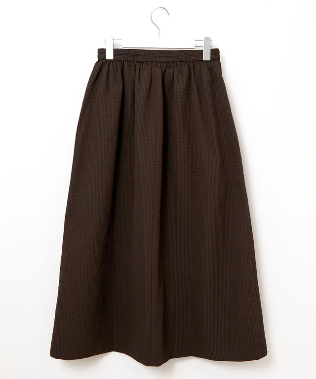 サッカー ギャザー ロングスカート【オンラインショップ・一部店舗限定】