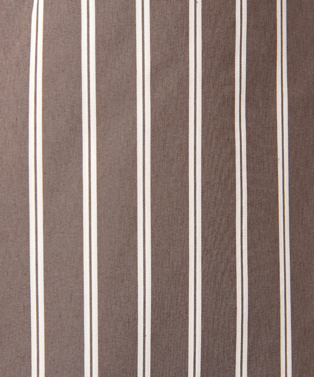 ヨーク切り替え ストライプ ワンピース