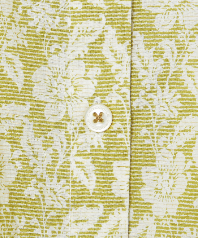 花柄 長袖 ブラウス【JAPAN FABRIC】