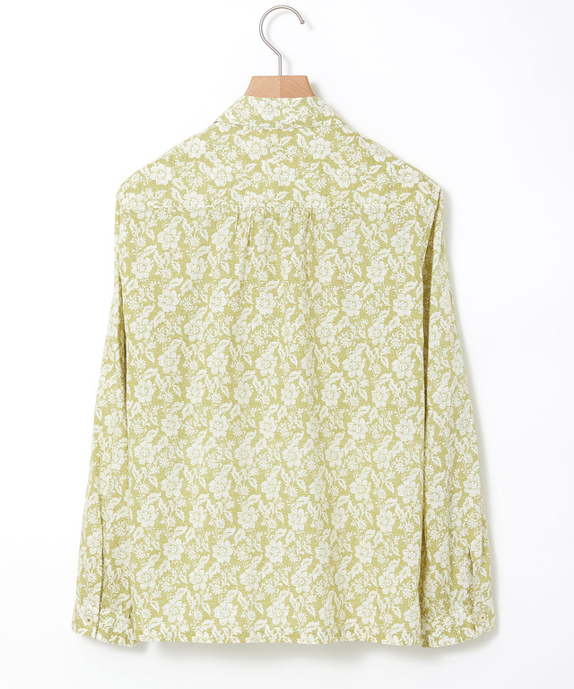 花柄 長袖 ブラウス【JAPAN FABRIC】