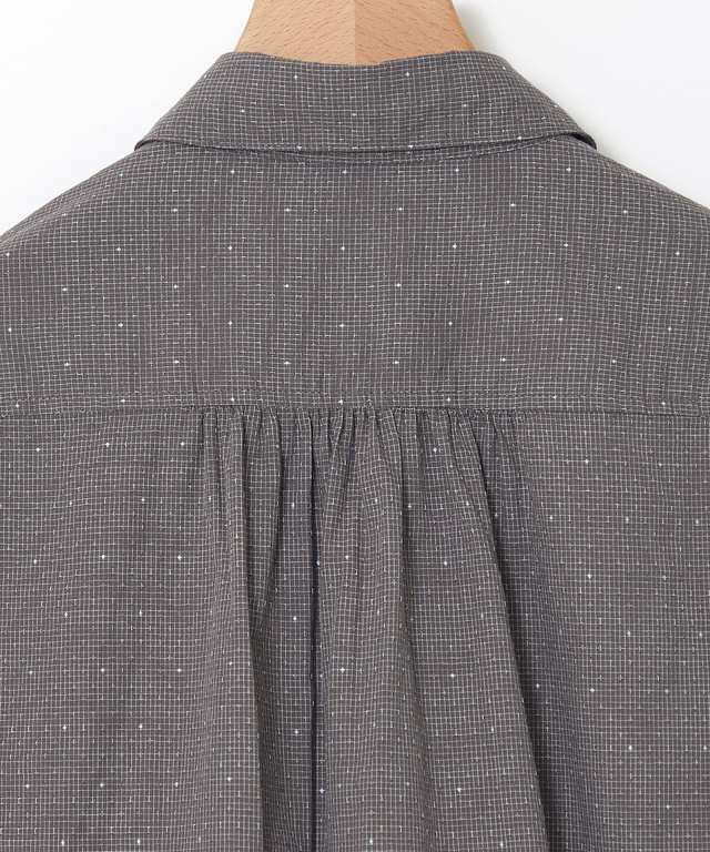 コットン ドビー ブラウス