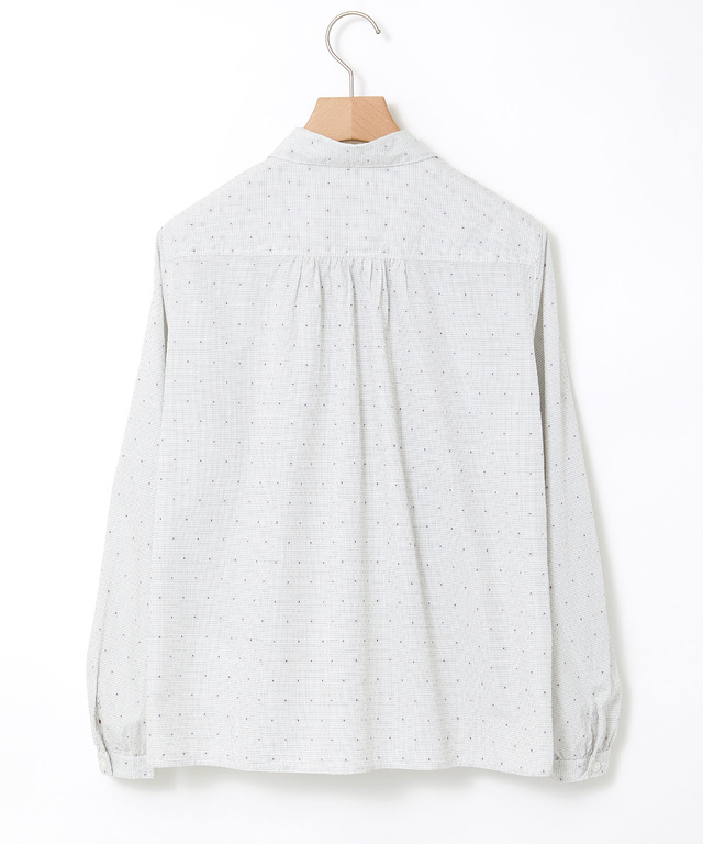 コットン ドビー ブラウス