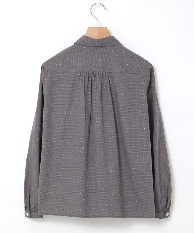 コットン ドビー ブラウス