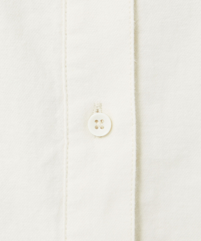 刺繍フリルデザイン 長袖 ブラウス