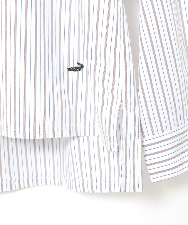 クレリック ストライプ ブラウス