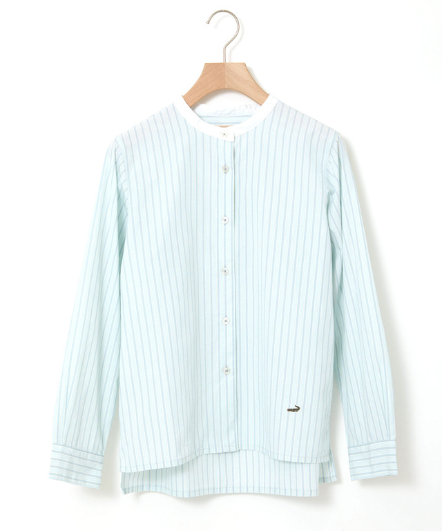 クレリック ストライプ ブラウス