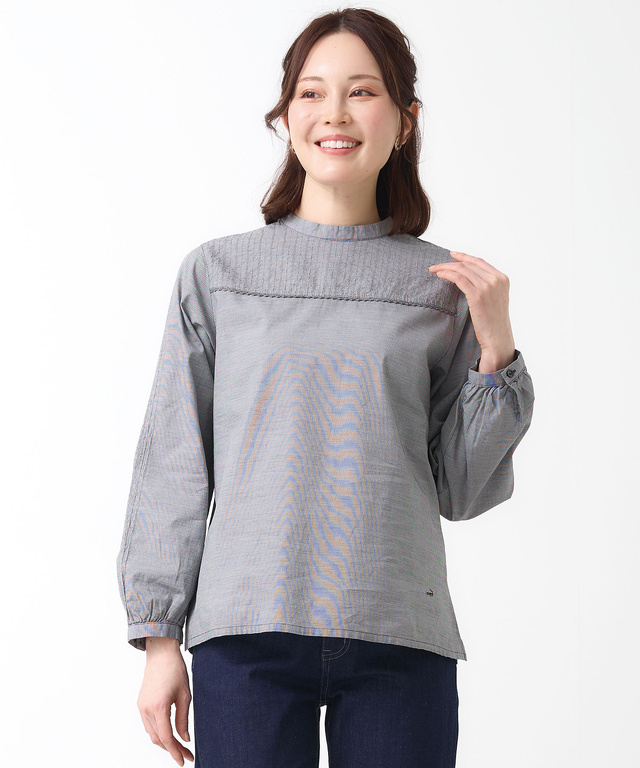 刺繍 フィレ ブラウス