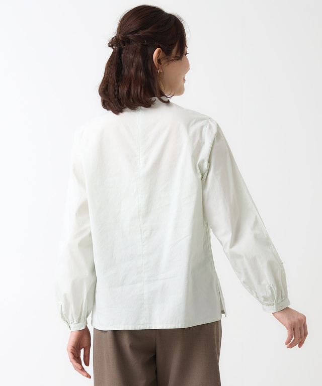 刺繍 フィレ ブラウス