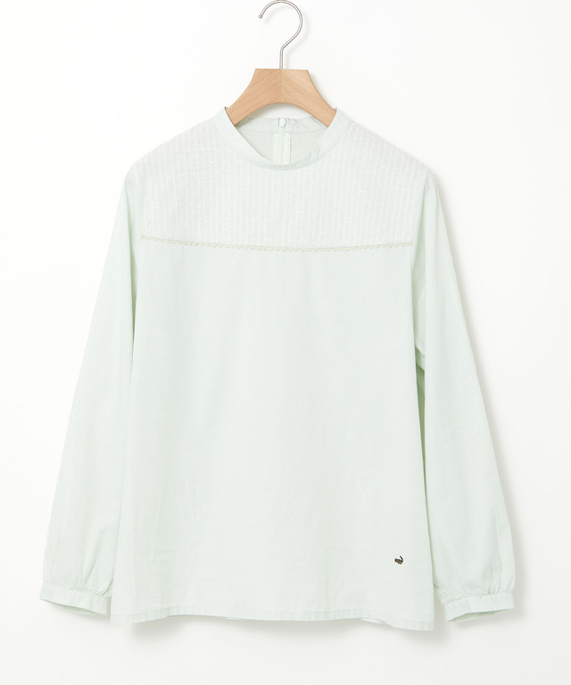 刺繍 フィレ ブラウス