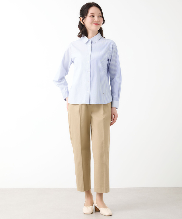 クレイジー ストライプ ブラウス