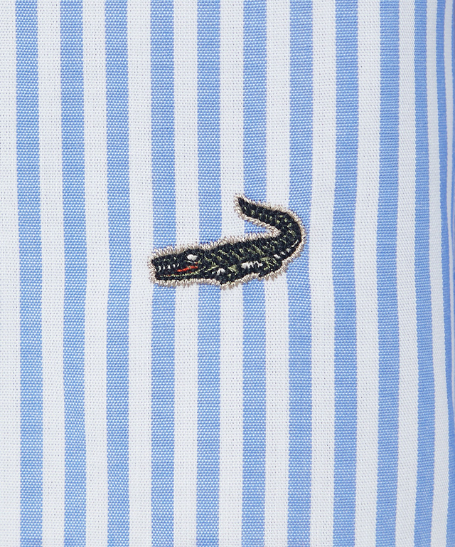 フリル襟 ストライプ ブラウス【オンラインショップ・一部店舗限定】