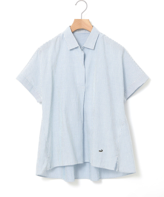 ドルマンスリーブ スキッパー ブラウス