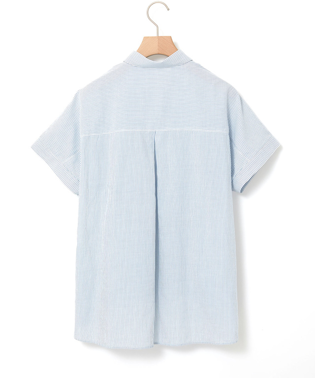 ドルマンスリーブ スキッパー ブラウス