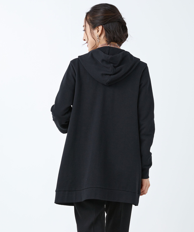 裏毛 チュニック パーカー【オンラインショップ限定】