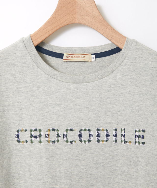 クロコダイルタータン プリント Tシャツ