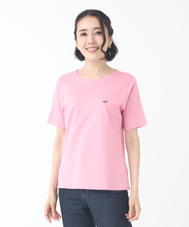 セルロースコットン クルーネック Tシャツ【吸汗速乾】