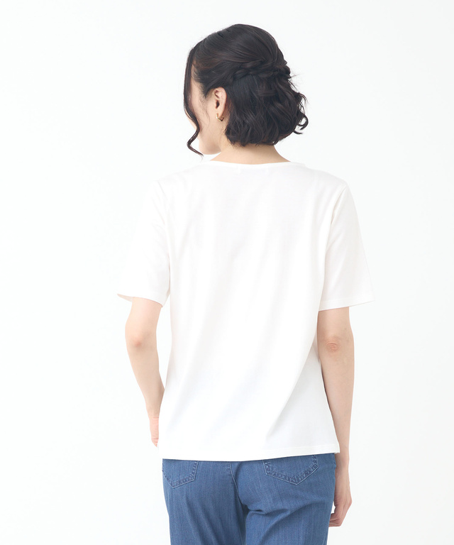 セルロースコットン クルーネック Tシャツ【吸汗速乾】