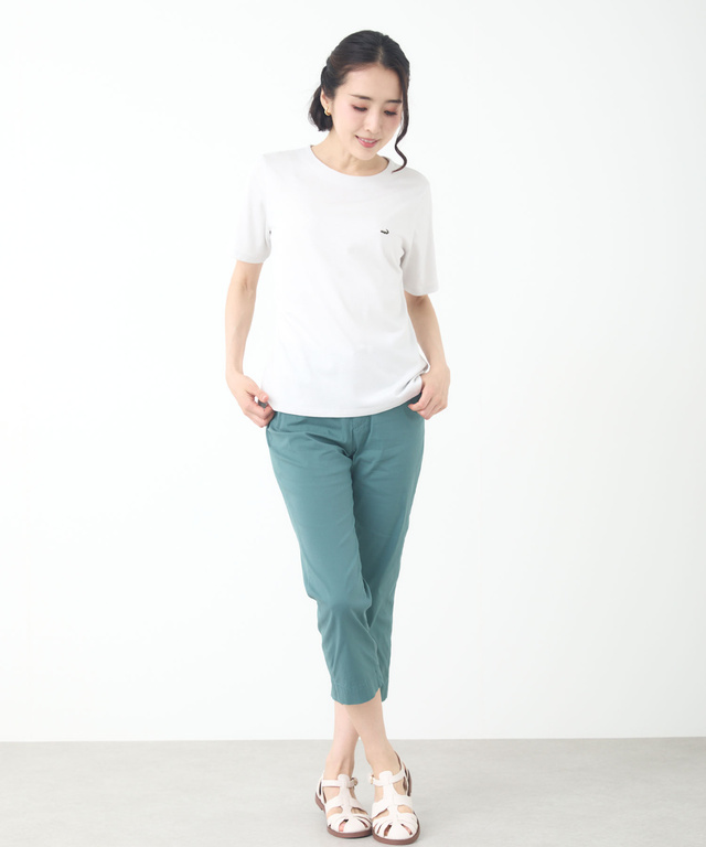 セルロースコットン クルーネック Tシャツ【吸汗速乾】